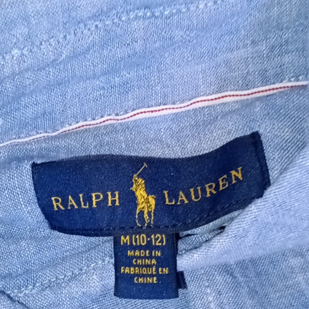 Polo Ralph Lauren Linen Button Down Shirt - Picture 3 of 5